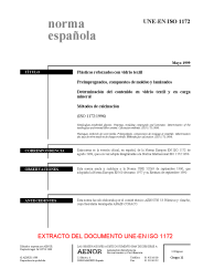 UNE-EN ISO 1172:1999