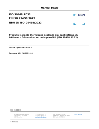 NBN EN ISO 29468:2022