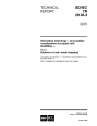 ISO/IEC TR 29138-3:2009