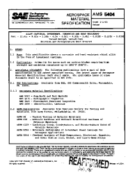 SAE AMS 5404:2011-08-10