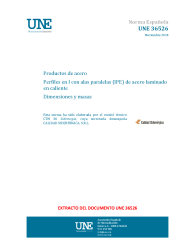 UNE 36526:2018