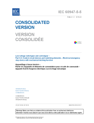 IEC 60947-5-5:1997+AMD1:2005+AMD2:2016 Consolidated