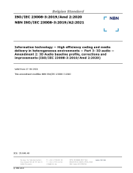 NBN ISO/IEC 23008-3:2019/A2:2021