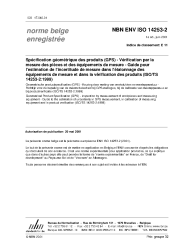 NBN ENV ISO 14253-2:2001