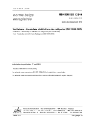 NBN EN ISO 13349:2010