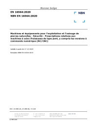 NBN EN 16564:2020