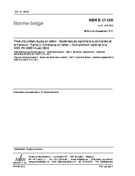 NBN B 21-006:2015