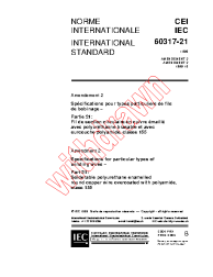 IEC 60317-21:1990/AMD2:1999
