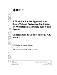 IEEE C62.21-2003/Cor 1:2008 (R2009)