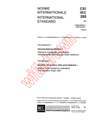 IEC 60285:1993/AMD1:1995