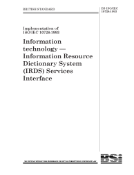 BS ISO/IEC 10728:1993
