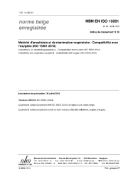 NBN EN ISO 15001:2010