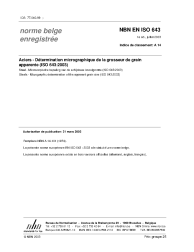 NBN EN ISO 643:2003