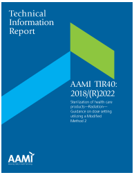 AAMI TIR40:2018/(R)2022