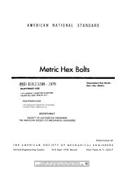 ASME B18.2.3.5M-1979 (R2006) - W ERR