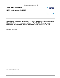NBN ISO 26683-3:2020