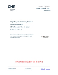 UNE-EN ISO 7142:2023