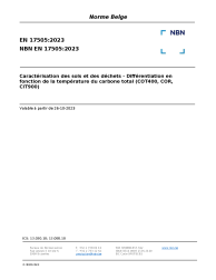 NBN EN 17505:2023