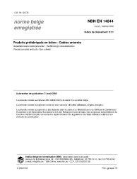 NBN EN 14844:2006