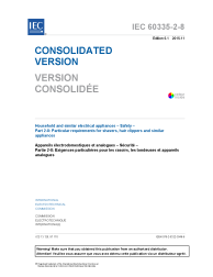 IEC 60335-2-8:2012+AMD1:2015 Consolidated