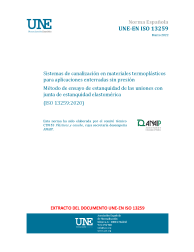 UNE-EN ISO 13259:2022