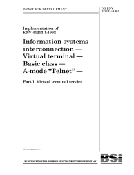DD ENV 41213-1:1993