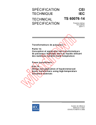 IEC TS 60076-14:2004