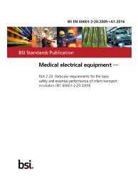 BS EN 60601-2-20:2009+A1:2016