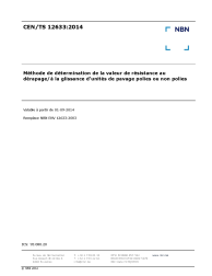 CEN/TS 12633:2014