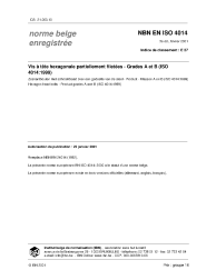 NBN EN ISO 4014:2001