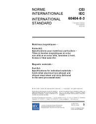 IEC 60404-8-3:2005