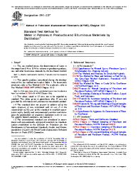 ASTM D95-23e1 + Redline