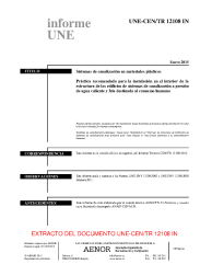 UNE-CEN/TR 12108:2015 IN