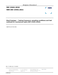 NBN ISO 15461:2021