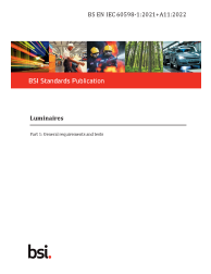 BS EN IEC 60598-1:2021+A11:2022
