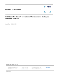 CEN/TS 17676:2022