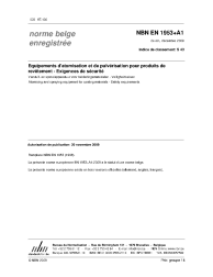 NBN EN 1953+A1:2009