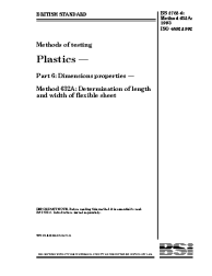 BS 2782-6:Method 632A:1993