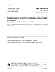 NBN EN 12952-8:2002
