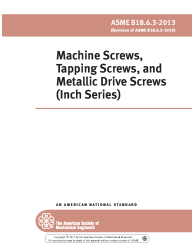 ASME B18.6.3-2013 - W CPRT