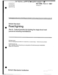 BS 5489-4:1987