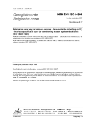 NBN ENV ISO 14904:1997