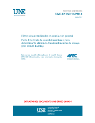 UNE-EN ISO 16890-4:2017