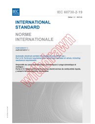IEC 60730-2-19:1997/AMD2:2007
