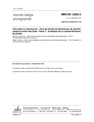 NBN EN 15682-2:2013