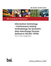 BS ISO/IEC 29109-5:2012