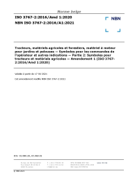 NBN ISO 3767-2:2016/A1:2021