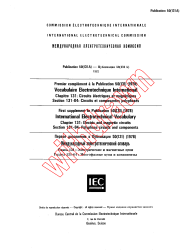 IEC 60050-131A:1982