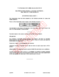 IEC 61547:2009/ISH1:2013