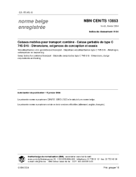 NBN CEN/TS 13853:2004